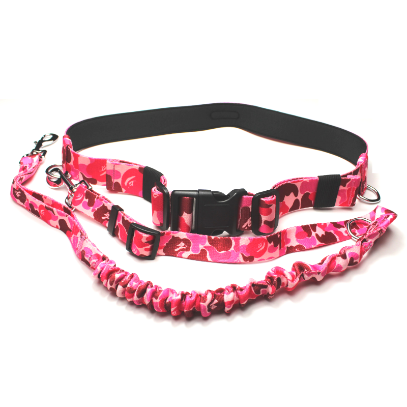 Attache ceinture pour chien en polyamide CUSTOMAGIC (Longueur ajustable  40-65 cm) pas cher