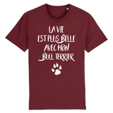 t-shirt bordeaux bull terrier